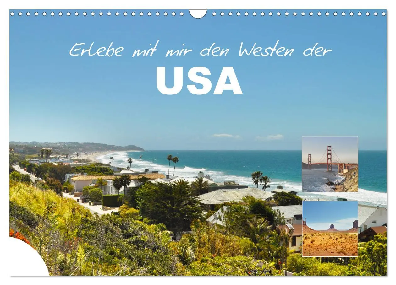 Cover: 9783457677346 | Erlebe mit mir den Westen der USA (Wandkalender 2026 DIN A3 quer),...