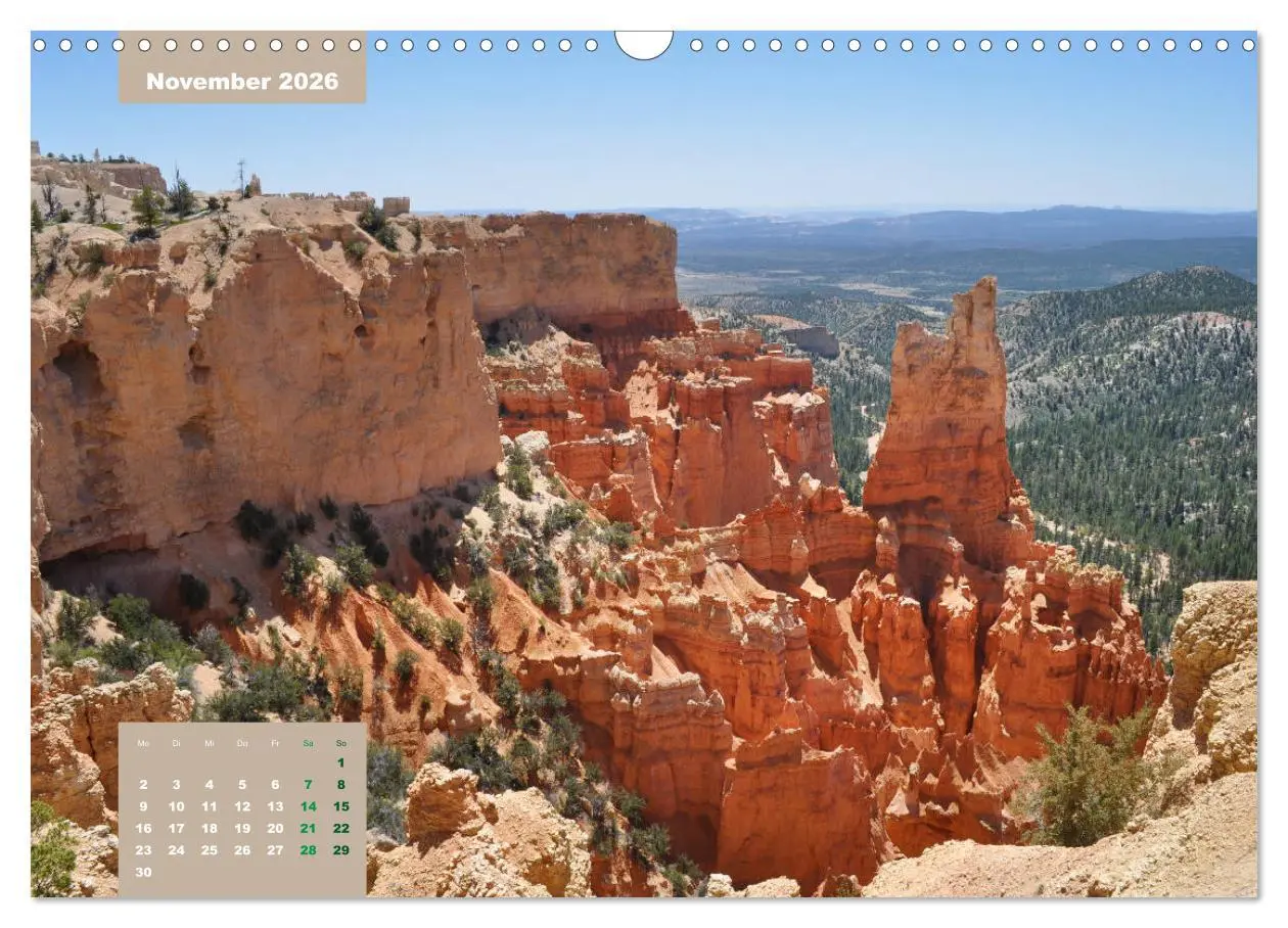 Bild: 9783457677346 | Erlebe mit mir den Westen der USA (Wandkalender 2026 DIN A3 quer),...