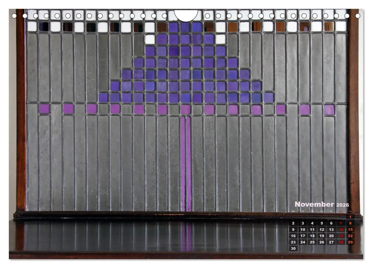 Bild: 9783457817346 | ArtDeco by Charles Rennie Mackintosh (Wandkalender 2026 DIN A4...