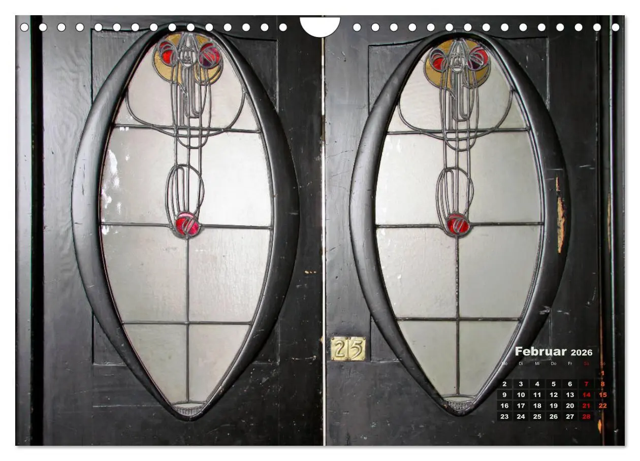 Bild: 9783457817346 | ArtDeco by Charles Rennie Mackintosh (Wandkalender 2026 DIN A4...