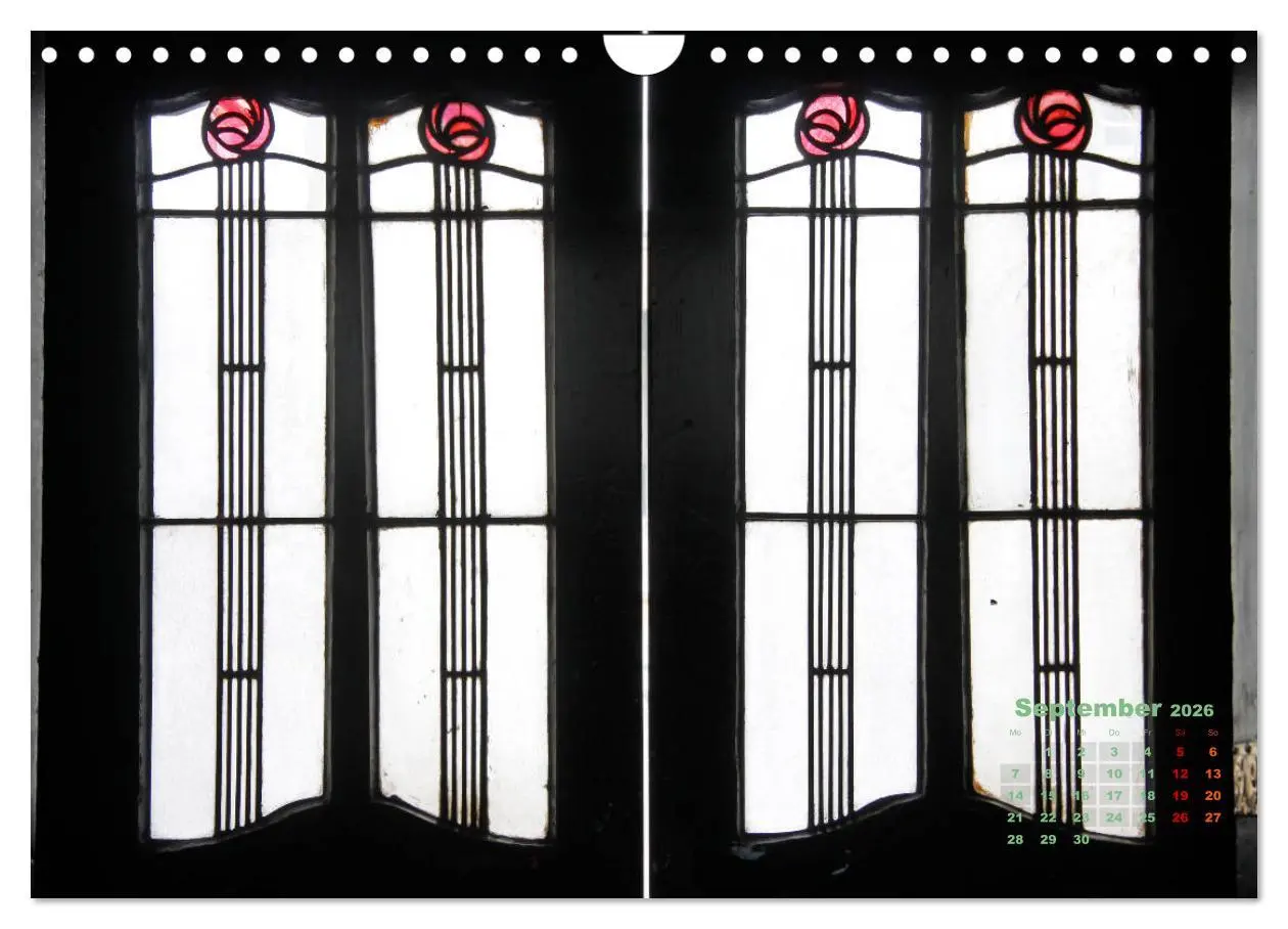 Bild: 9783457817346 | ArtDeco by Charles Rennie Mackintosh (Wandkalender 2026 DIN A4...
