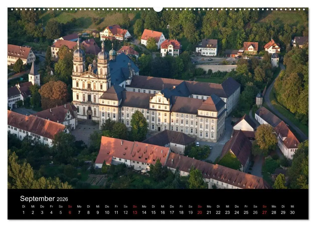 Bild: 9783516077346 | Hohenlohe von oben (hochwertiger Premium Wandkalender 2026 DIN A2...