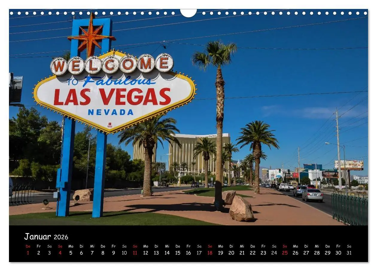 Bild: 9783516147346 | Rundreise Kalifornien mit Las Vegas (Wandkalender 2026 DIN A3...