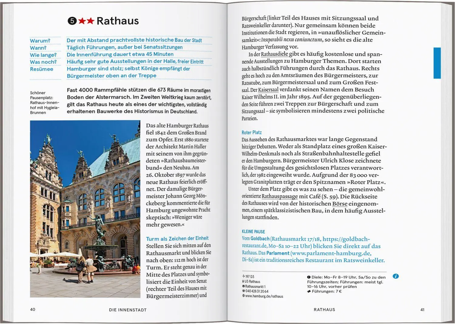 Bild: 9783575007346 | Baedeker SMART Reiseführer Hamburg | Dorothea Heintze | Taschenbuch