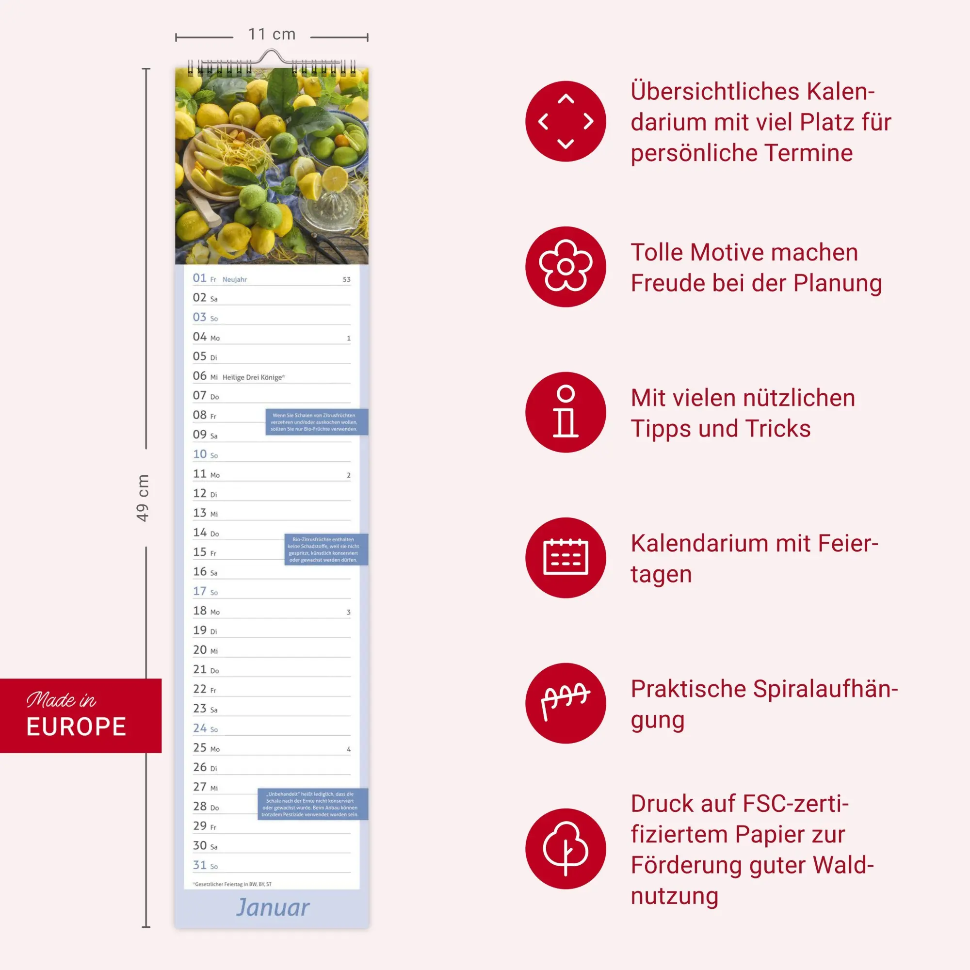 Bild: 9783756417346 | times&amp;more Küche Langplaner 2027 | Heye | Kalender | Spiralbindung