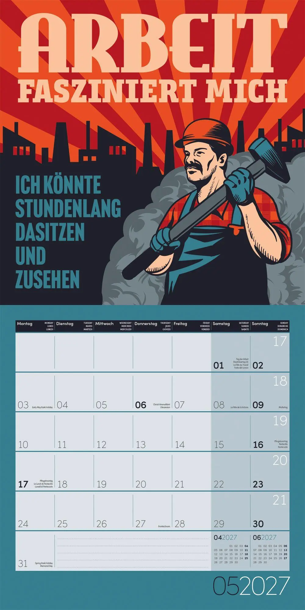 Bild: 9783838447346 | Einspruch Kalender 2027 - 30x30 - Art12 | Ackermann Kunstverlag GmbH