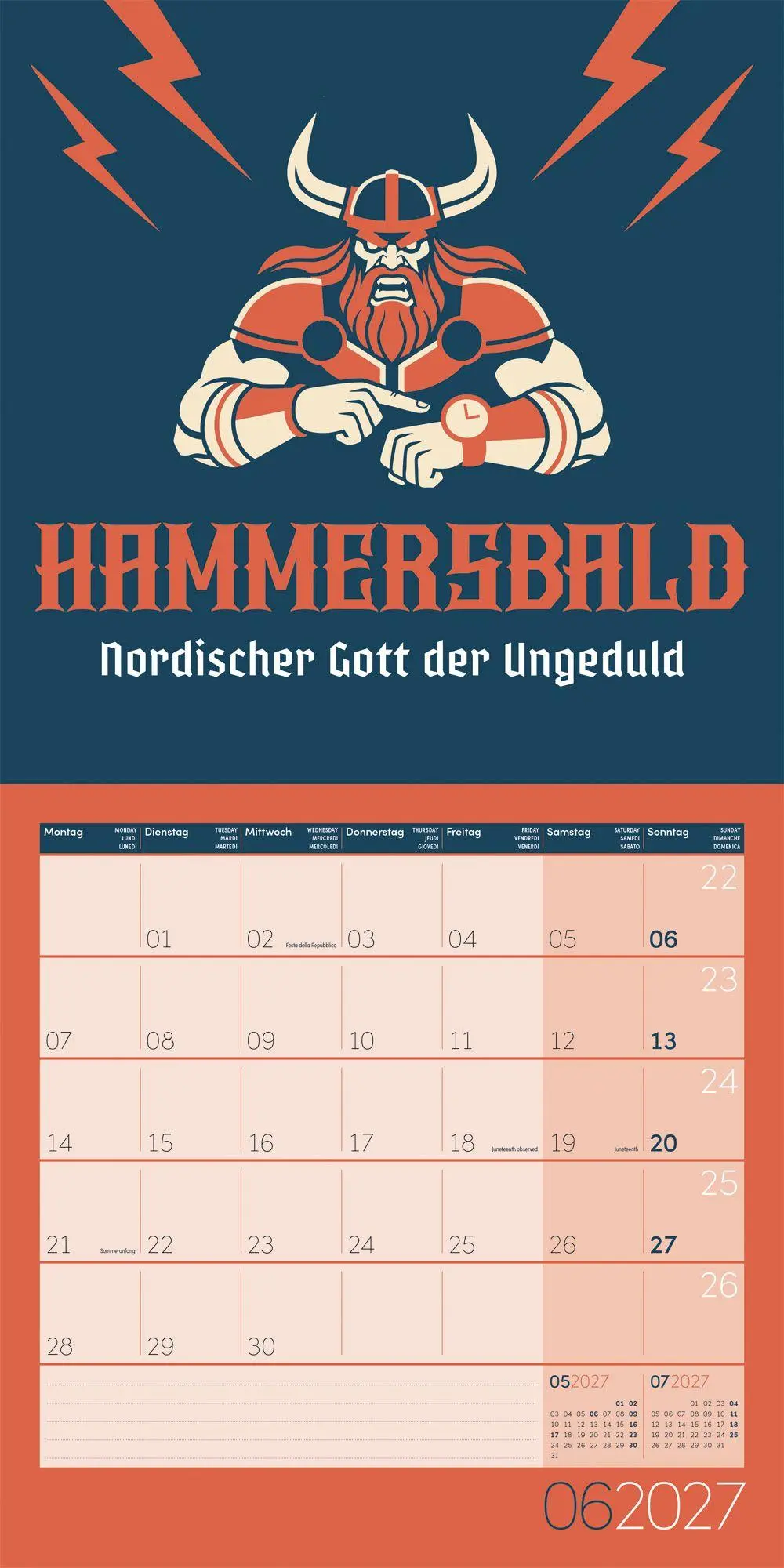 Bild: 9783838447346 | Einspruch Kalender 2027 - 30x30 - Art12 | Ackermann Kunstverlag GmbH