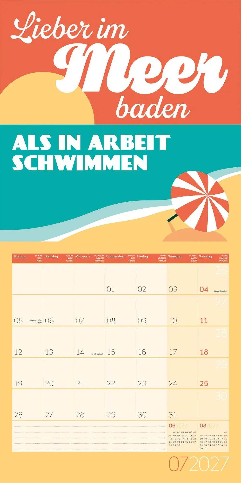 Bild: 9783838447346 | Einspruch Kalender 2027 - 30x30 - Art12 | Ackermann Kunstverlag GmbH