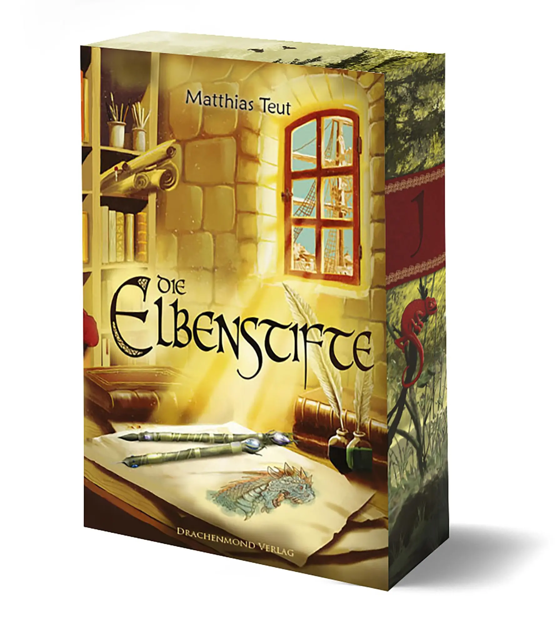 Cover: 9783959917346 | Die Elbenstifte - Ein Roman aus der Welt von Erellgorh | Matthias Teut