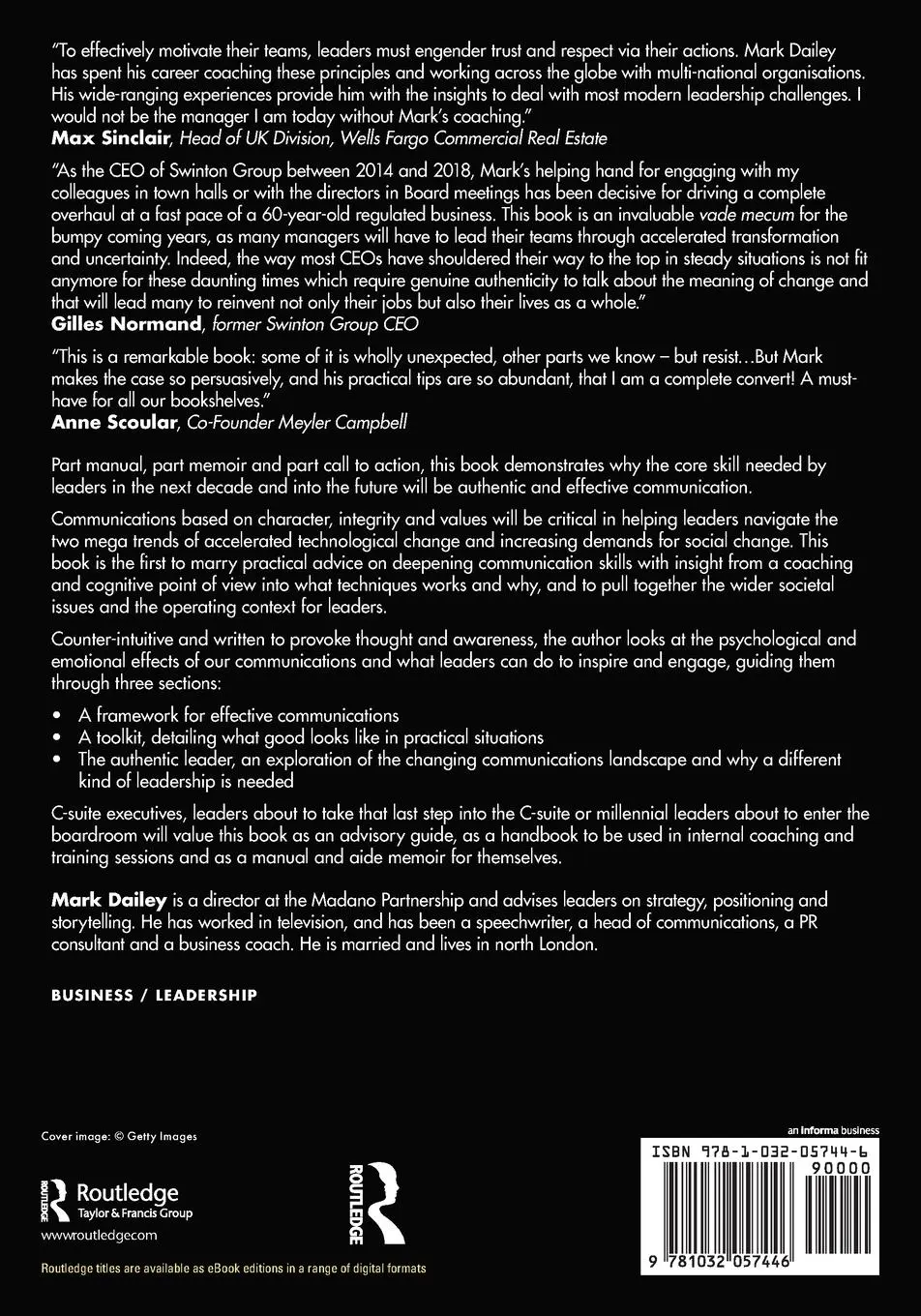 Rückseite: 9781032057446 | A Leader's Guide to Storytelling | Mark Dailey | Taschenbuch | 2021