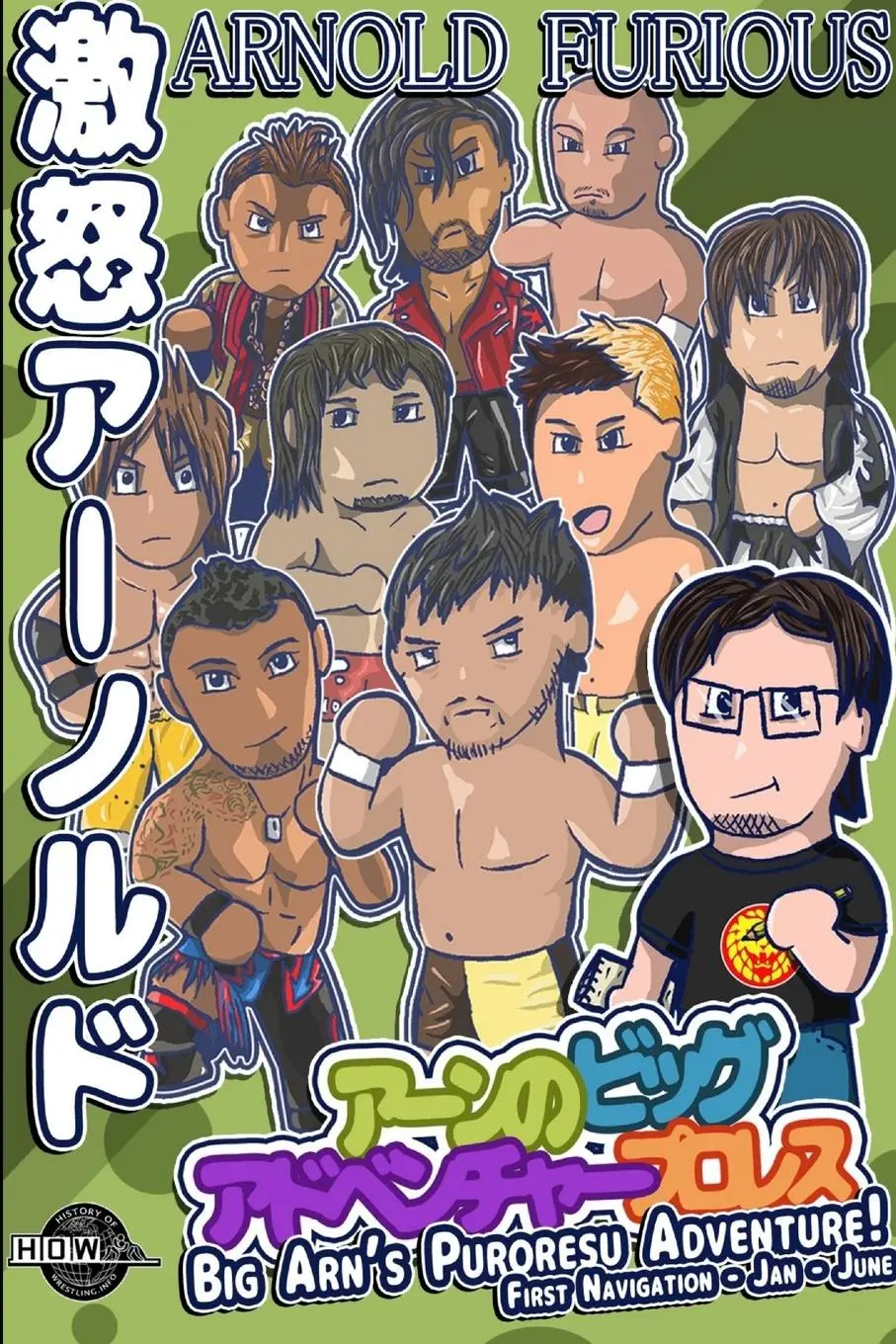 Cover: 9781326187446 | Big Arn's Puroresu Adventure 2014 | First Navigation | Dixon (u. a.)