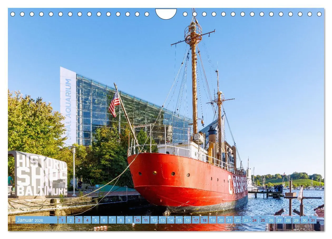 Bild: 9783457287446 | Baltimore. Maritimer Charme an der Ostküste der USA (Wandkalender...