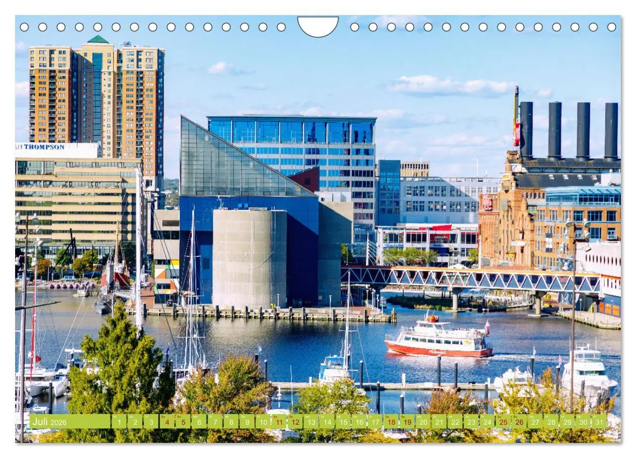 Bild: 9783457287446 | Baltimore. Maritimer Charme an der Ostküste der USA (Wandkalender...