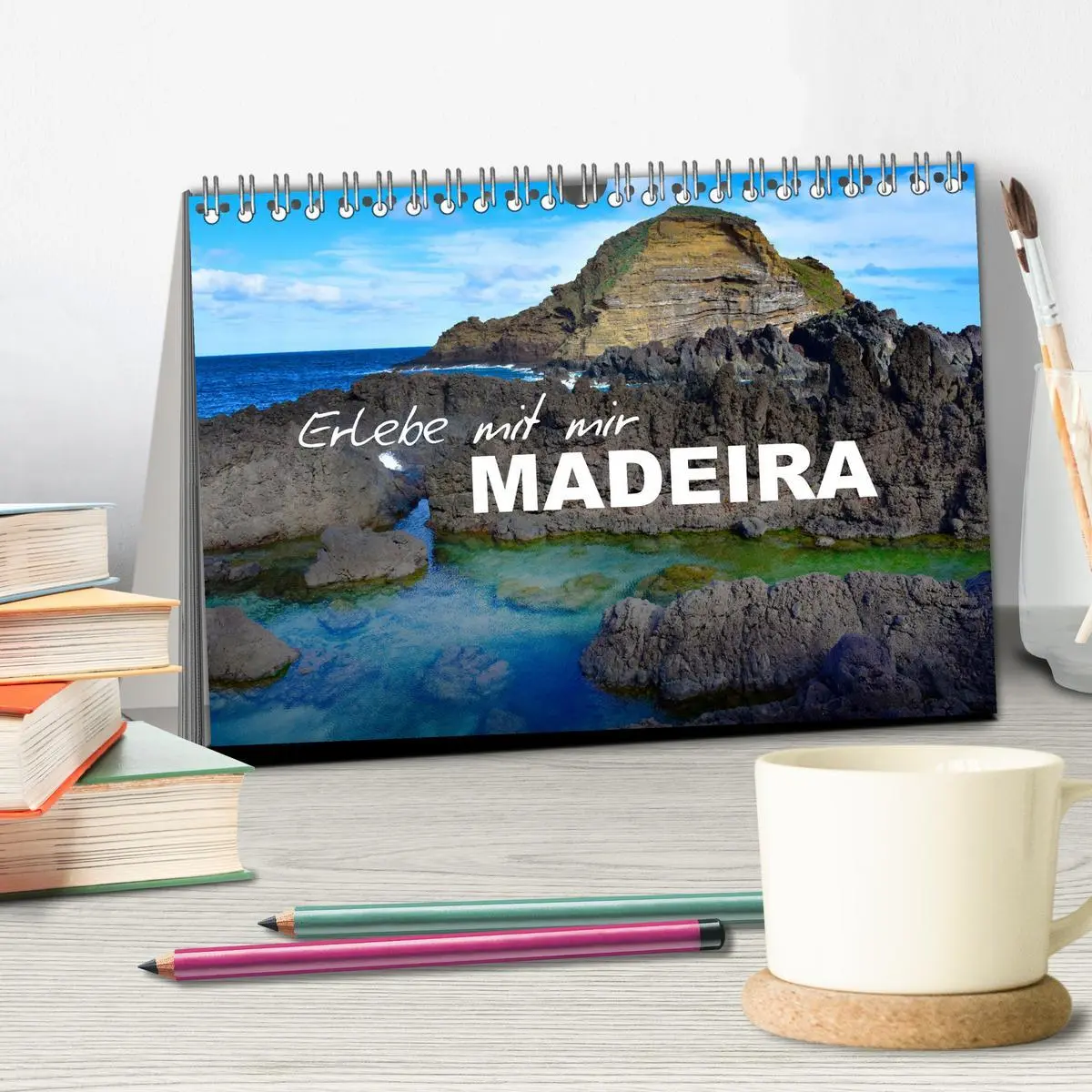Bild: 9783457597446 | Erlebe mit mir Madeira (Tischkalender 2026 DIN A5 quer), CALVENDO...