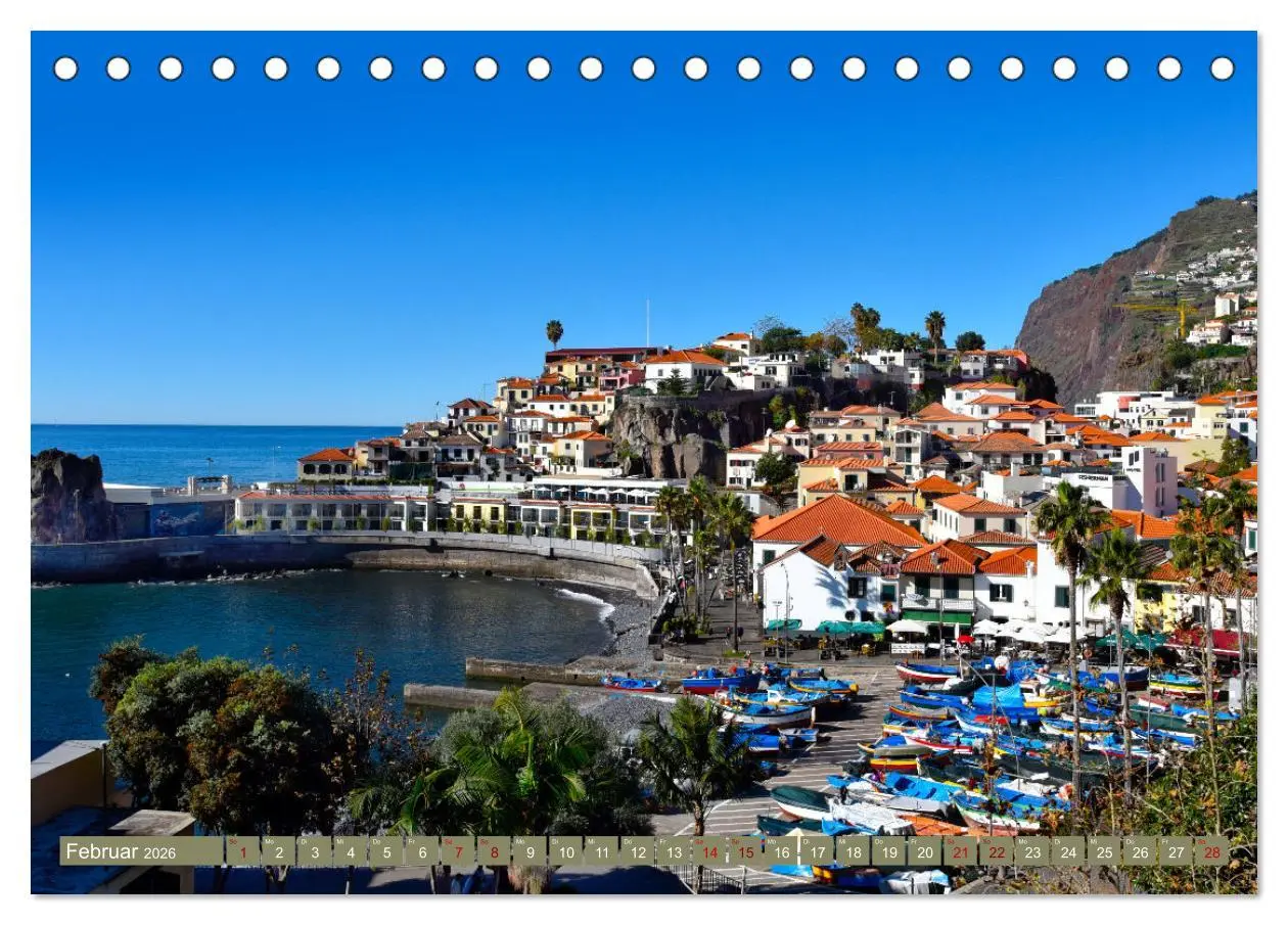 Bild: 9783457597446 | Erlebe mit mir Madeira (Tischkalender 2026 DIN A5 quer), CALVENDO...