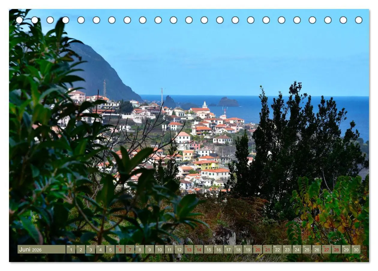 Bild: 9783457597446 | Erlebe mit mir Madeira (Tischkalender 2026 DIN A5 quer), CALVENDO...