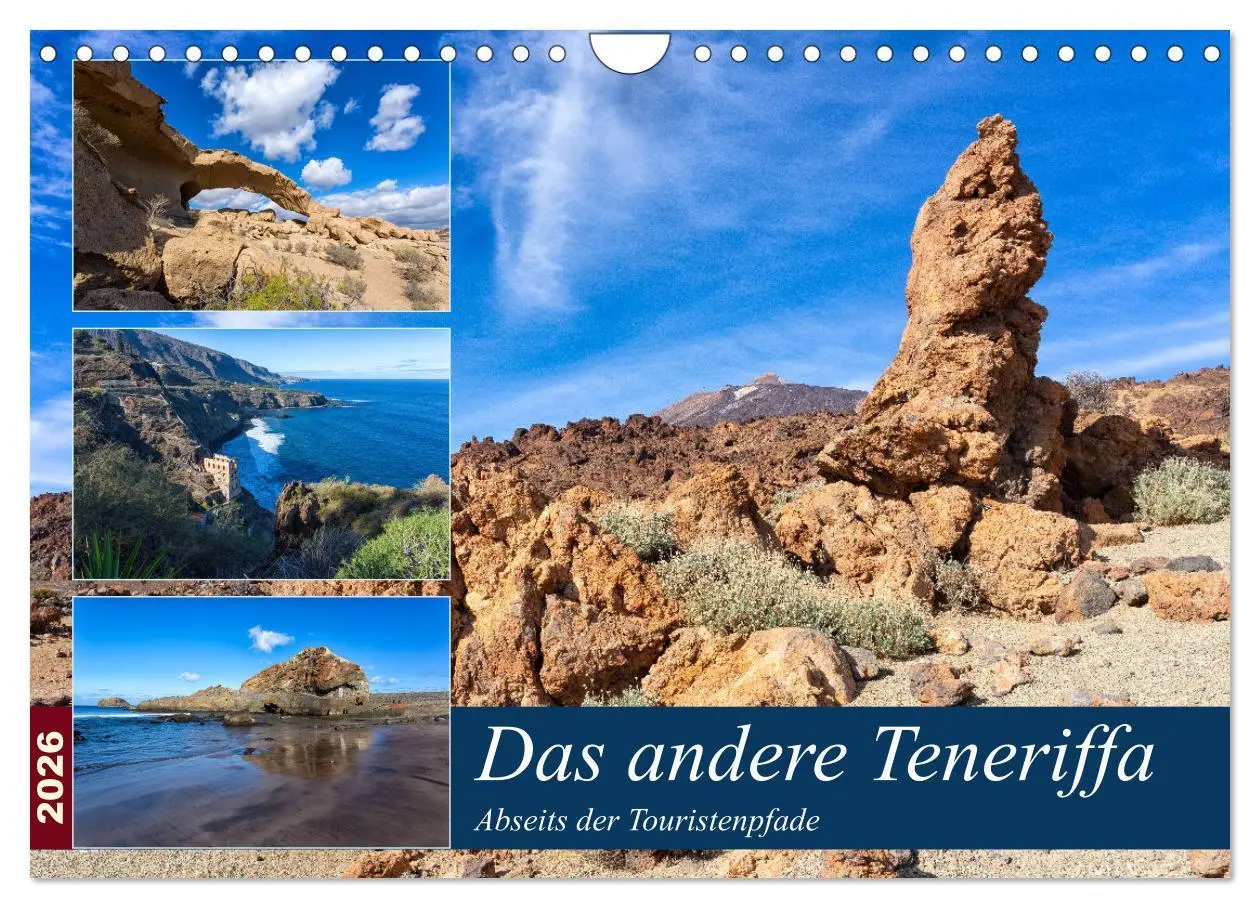 Cover: 9783457737446 | Das andere Teneriffa (Wandkalender 2026 DIN A4 quer), CALVENDO...