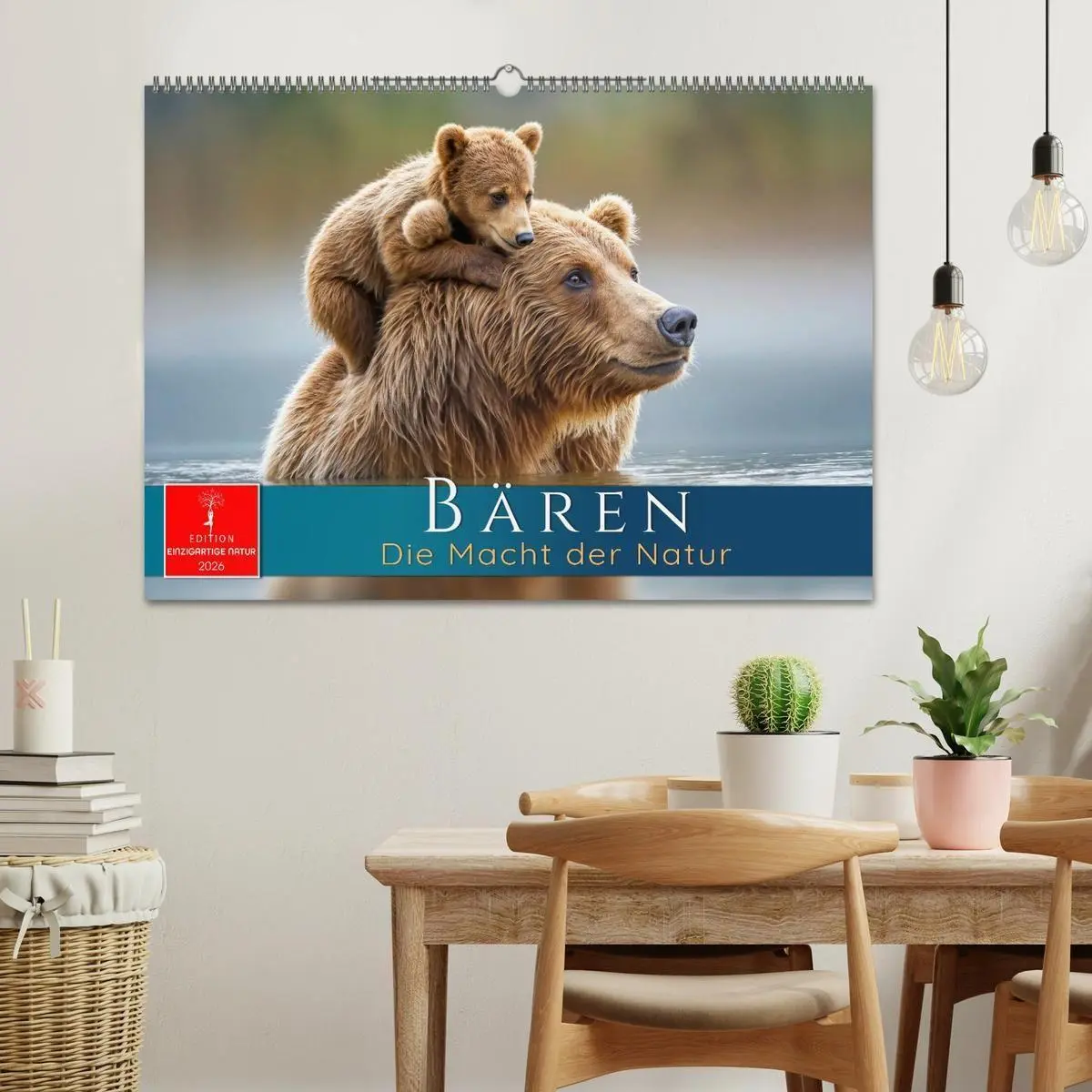 Bild: 9783516687446 | Bären - Die Macht der Natur (Wandkalender 2026 DIN A2 quer),...