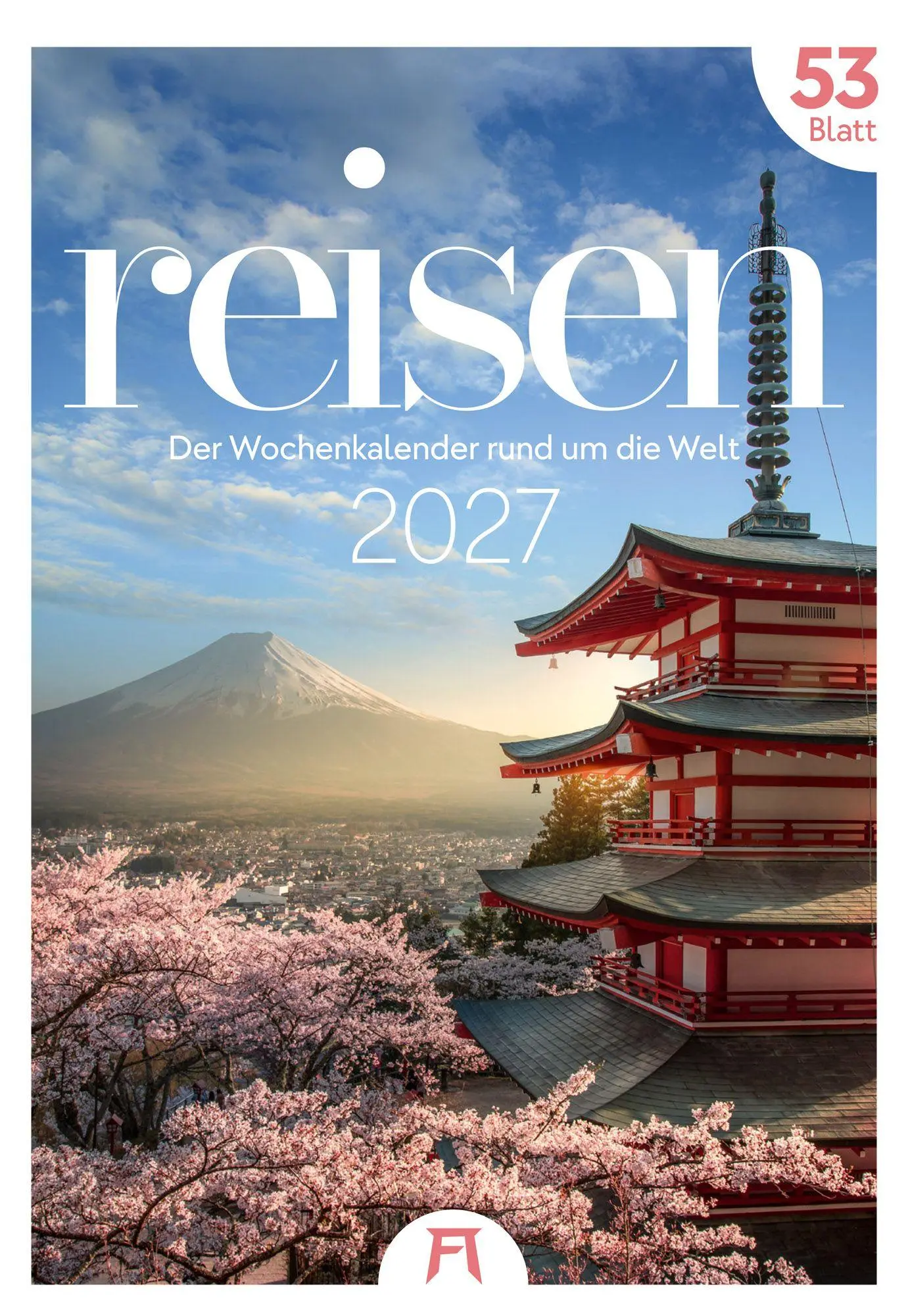 Cover: 9783838437446 | Reisen Wochenkalender 2027 | Ackermann Kunstverlag GmbH | Kalender