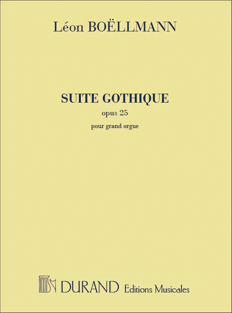 Cover: 9790044027446 | Suite Gothique Orgue Opus 25 | Léon Boellmann | Buch | 2001