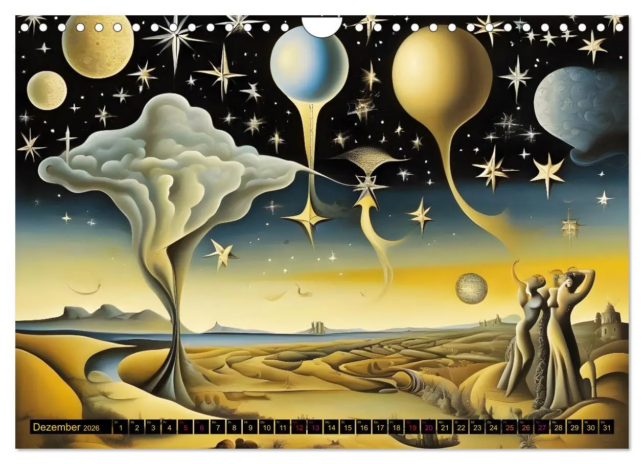 Bild: 9783457277546 | Erde, Sonne, Mond und Sterne Surrealistische Kunstwerke...