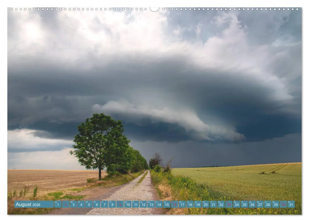 Bild: 9783457727546 | Fantastische Wetterfotos (Wandkalender 2026 DIN A2 quer), CALVENDO...