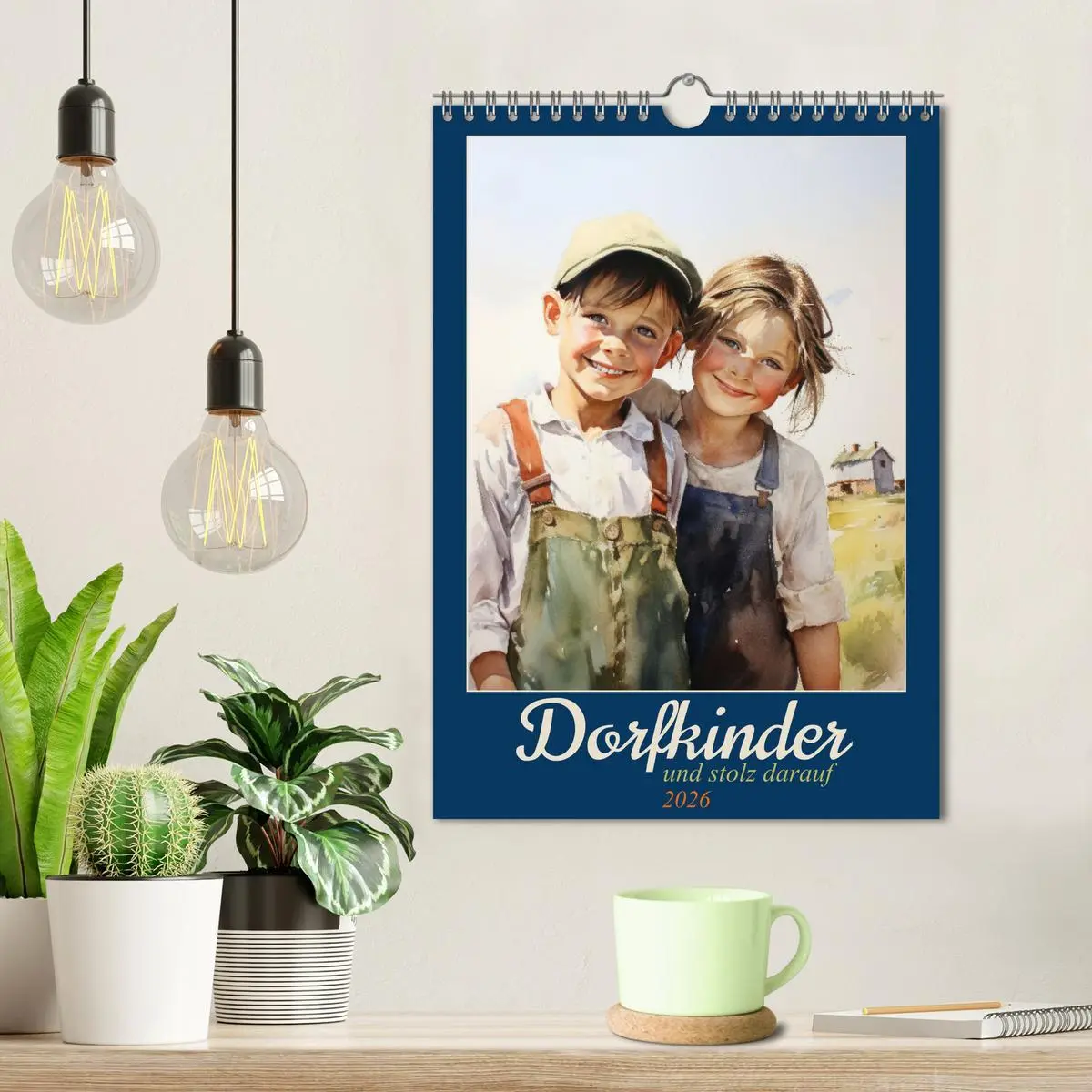 Bild: 9783516297546 | Dorfkinder und stolz darauf (Wandkalender 2026 DIN A4 hoch),...