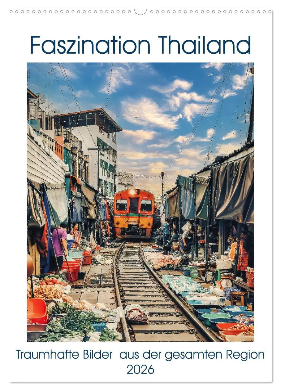 Cover: 9783516367546 | Faszination Thailand (Wandkalender 2026 DIN A2 hoch), CALVENDO...