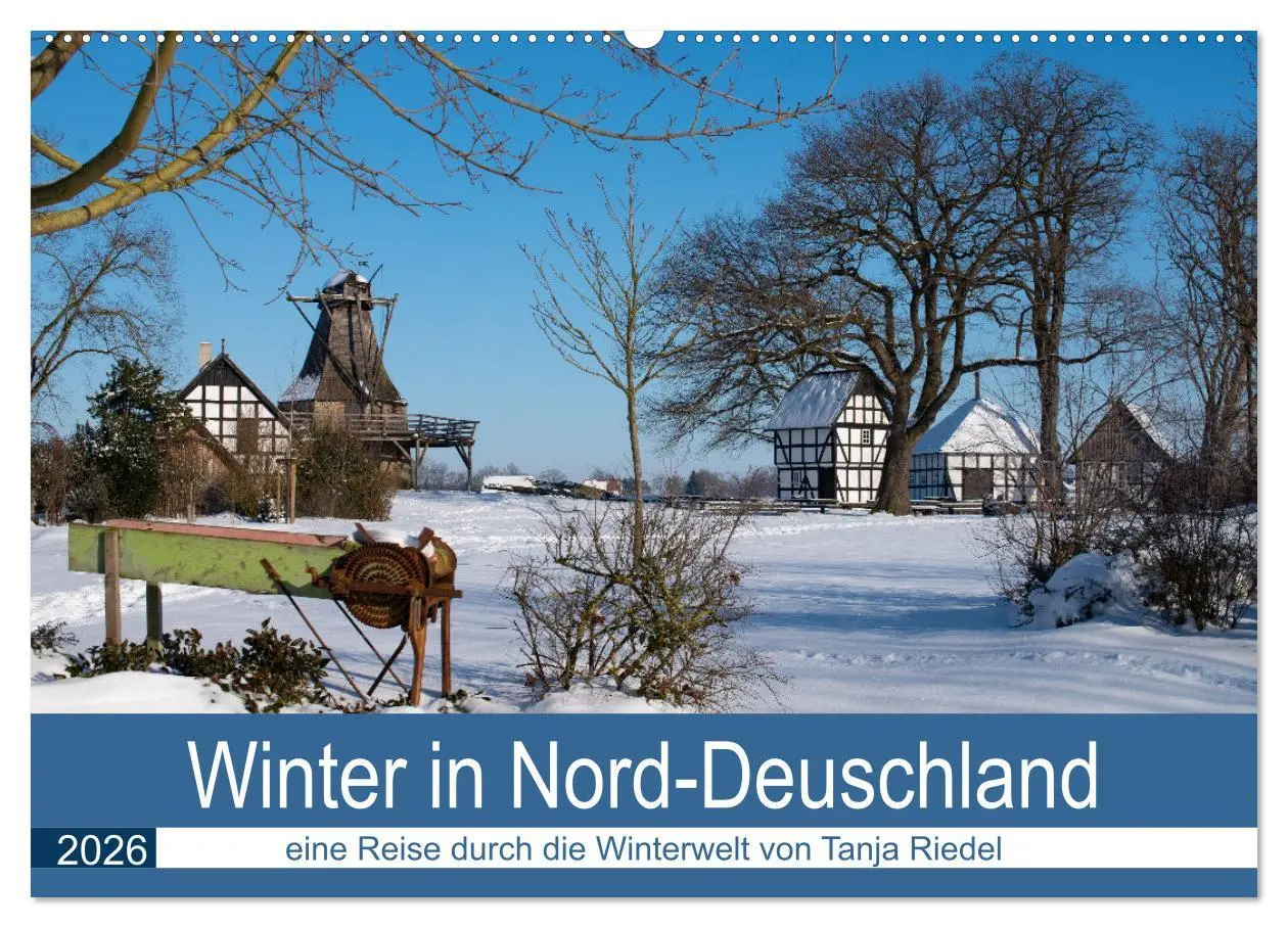 Cover: 9783457647646 | Winter in Nord-Deutschland (Wandkalender 2026 DIN A2 quer),...