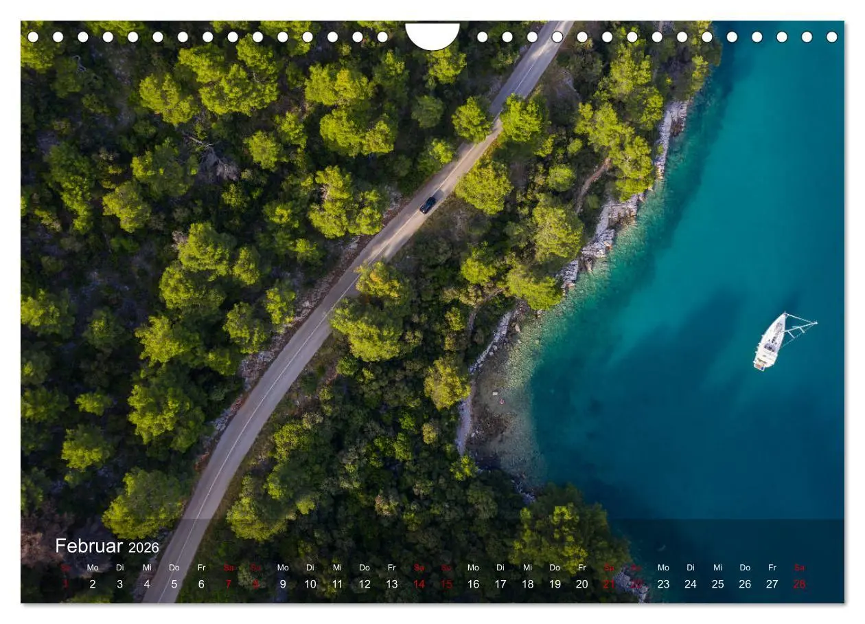 Bild: 9783457717646 | Segeln in Kroatien (Wandkalender 2026 DIN A4 quer), CALVENDO...