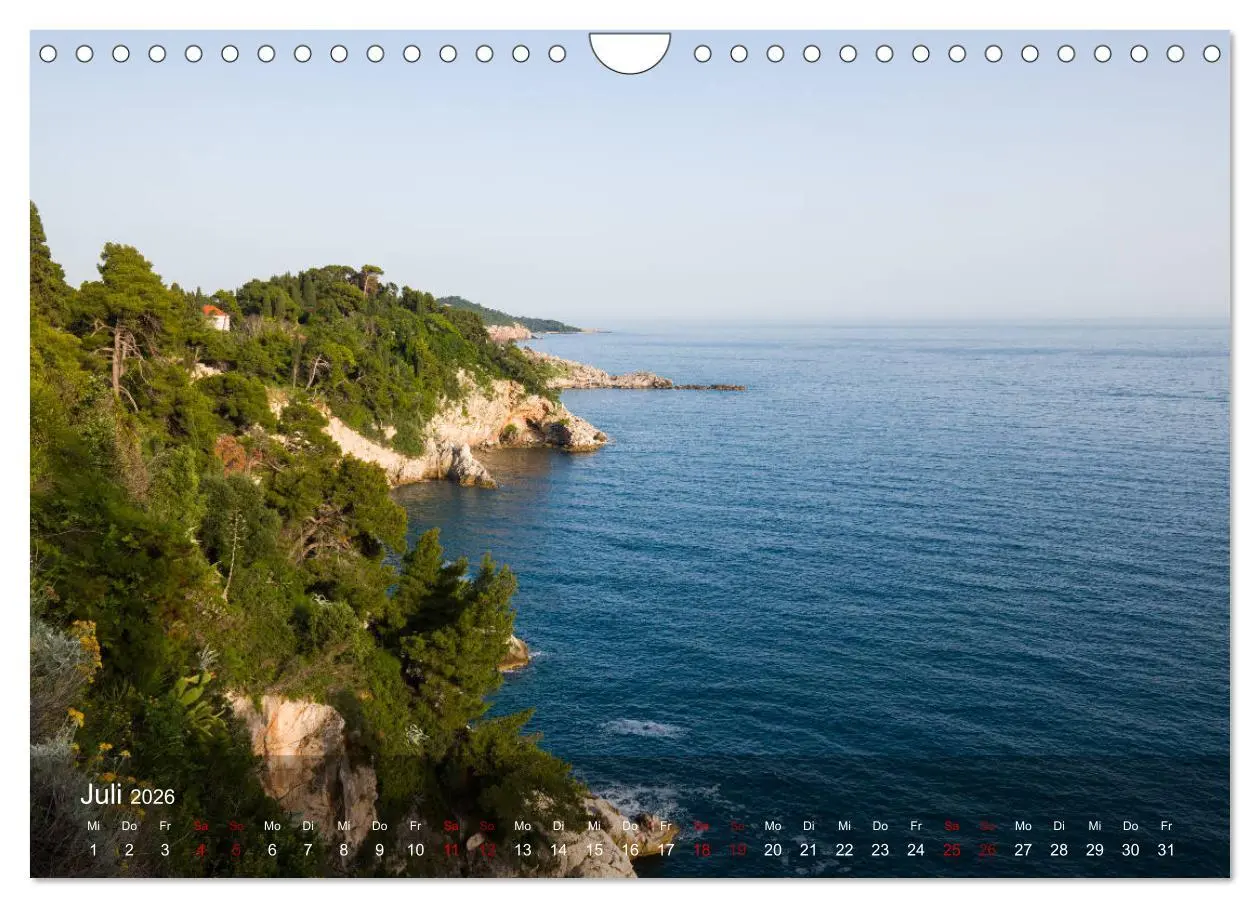 Bild: 9783457717646 | Segeln in Kroatien (Wandkalender 2026 DIN A4 quer), CALVENDO...