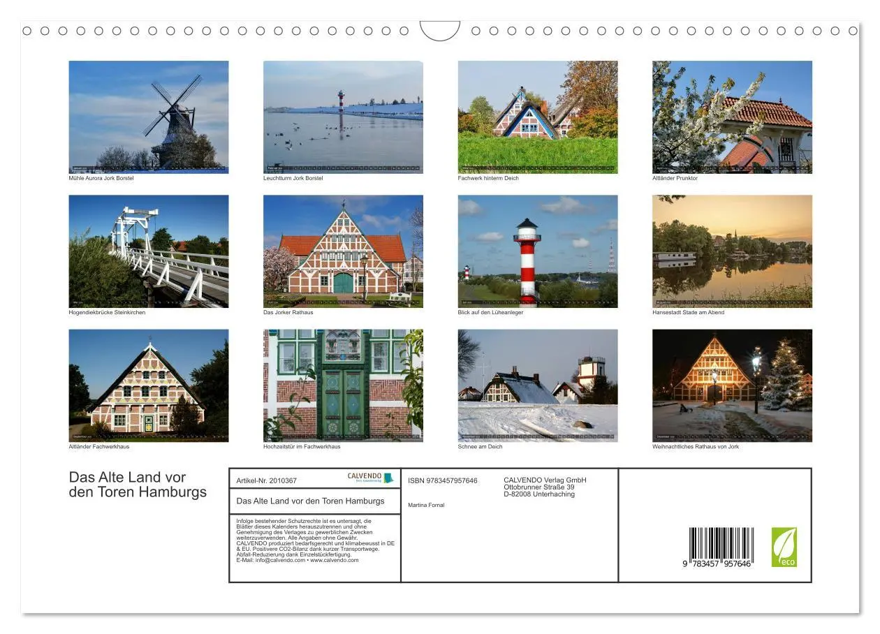 Bild: 9783457957646 | Das Alte Land vor den Toren Hamburgs (Wandkalender 2026 DIN A3...