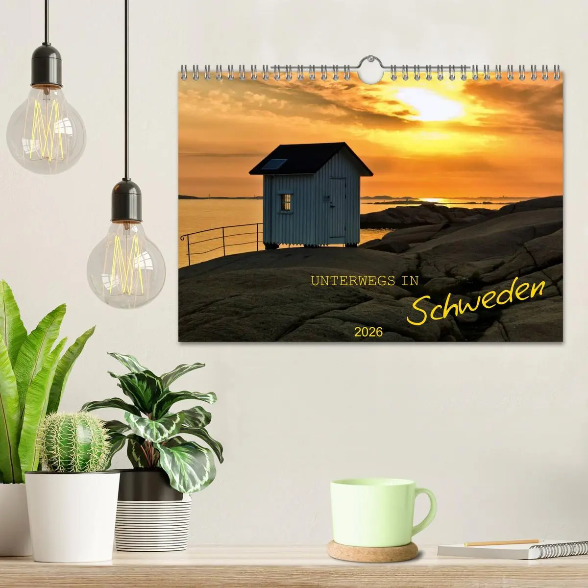 Bild: 9783516047646 | Unterwegs in Schweden (Wandkalender 2026 DIN A4 quer), CALVENDO...
