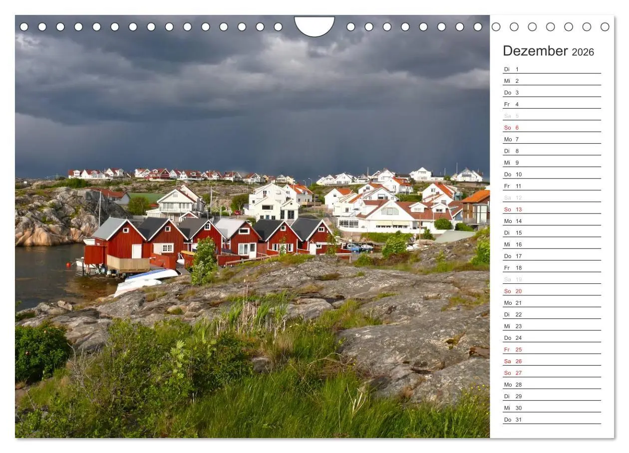 Bild: 9783516047646 | Unterwegs in Schweden (Wandkalender 2026 DIN A4 quer), CALVENDO...