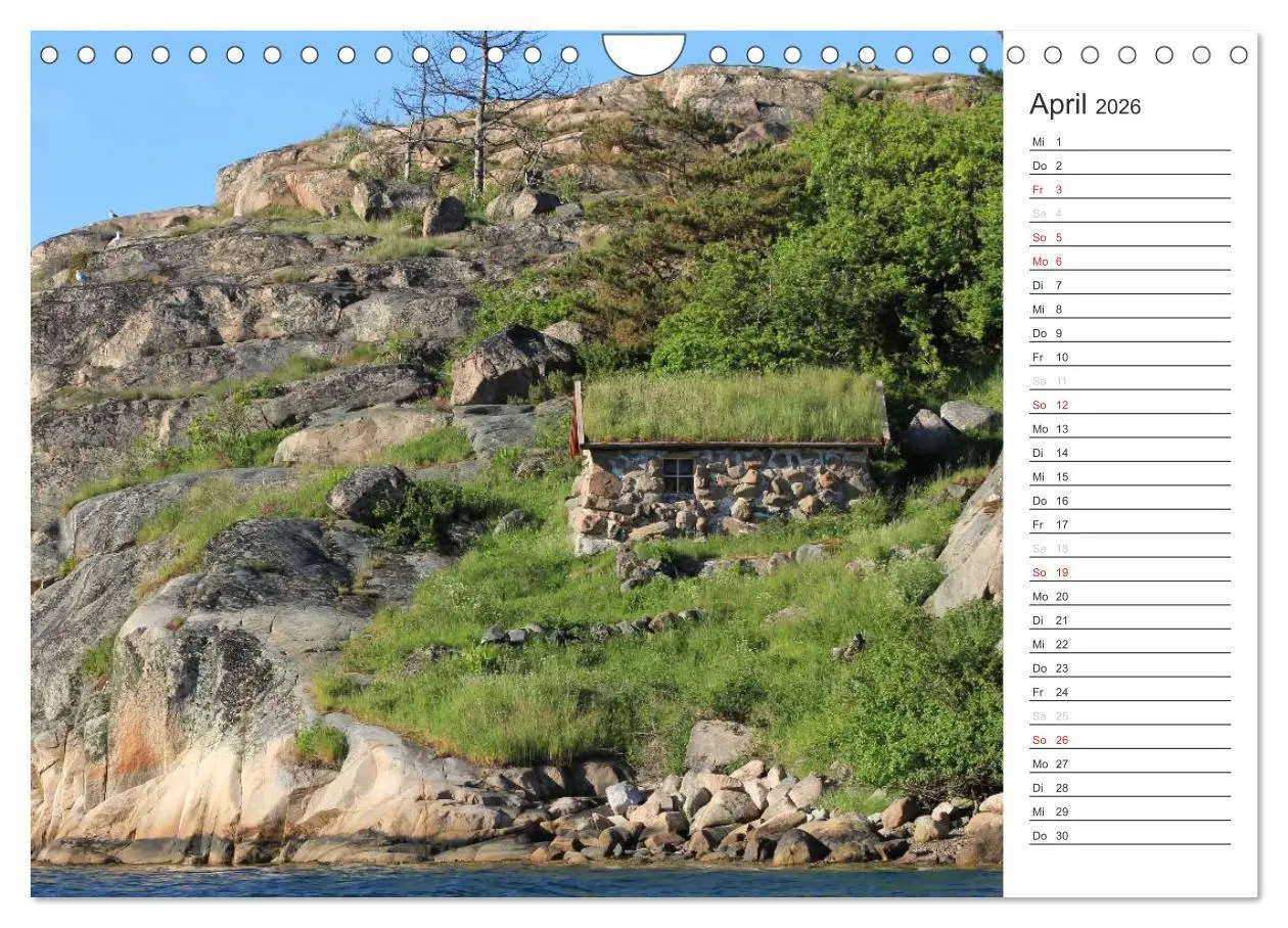 Bild: 9783516047646 | Unterwegs in Schweden (Wandkalender 2026 DIN A4 quer), CALVENDO...