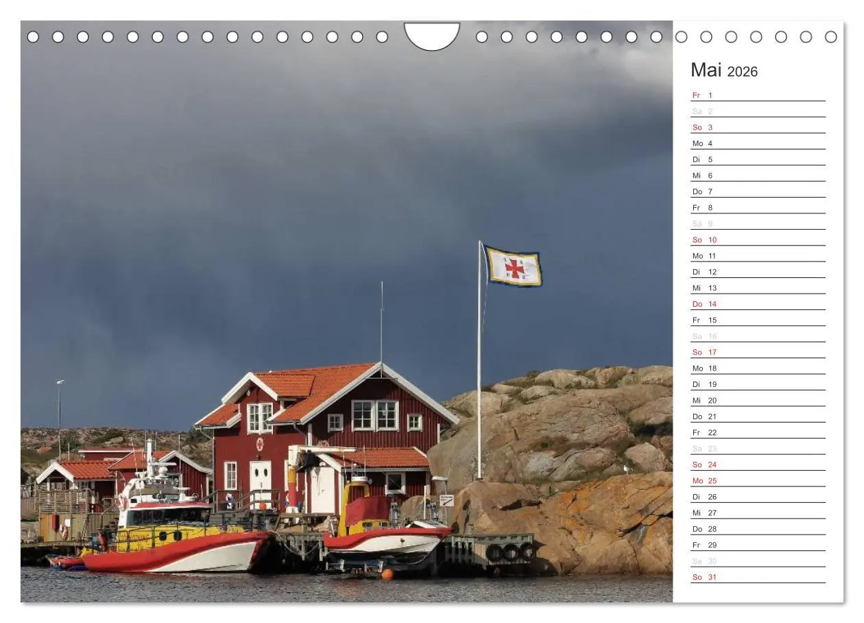 Bild: 9783516047646 | Unterwegs in Schweden (Wandkalender 2026 DIN A4 quer), CALVENDO...