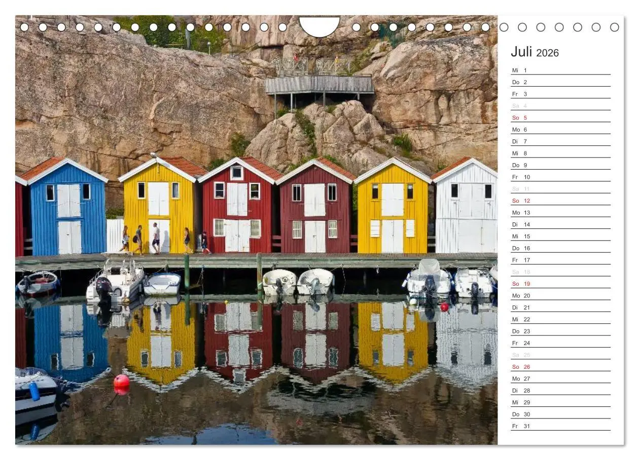 Bild: 9783516047646 | Unterwegs in Schweden (Wandkalender 2026 DIN A4 quer), CALVENDO...