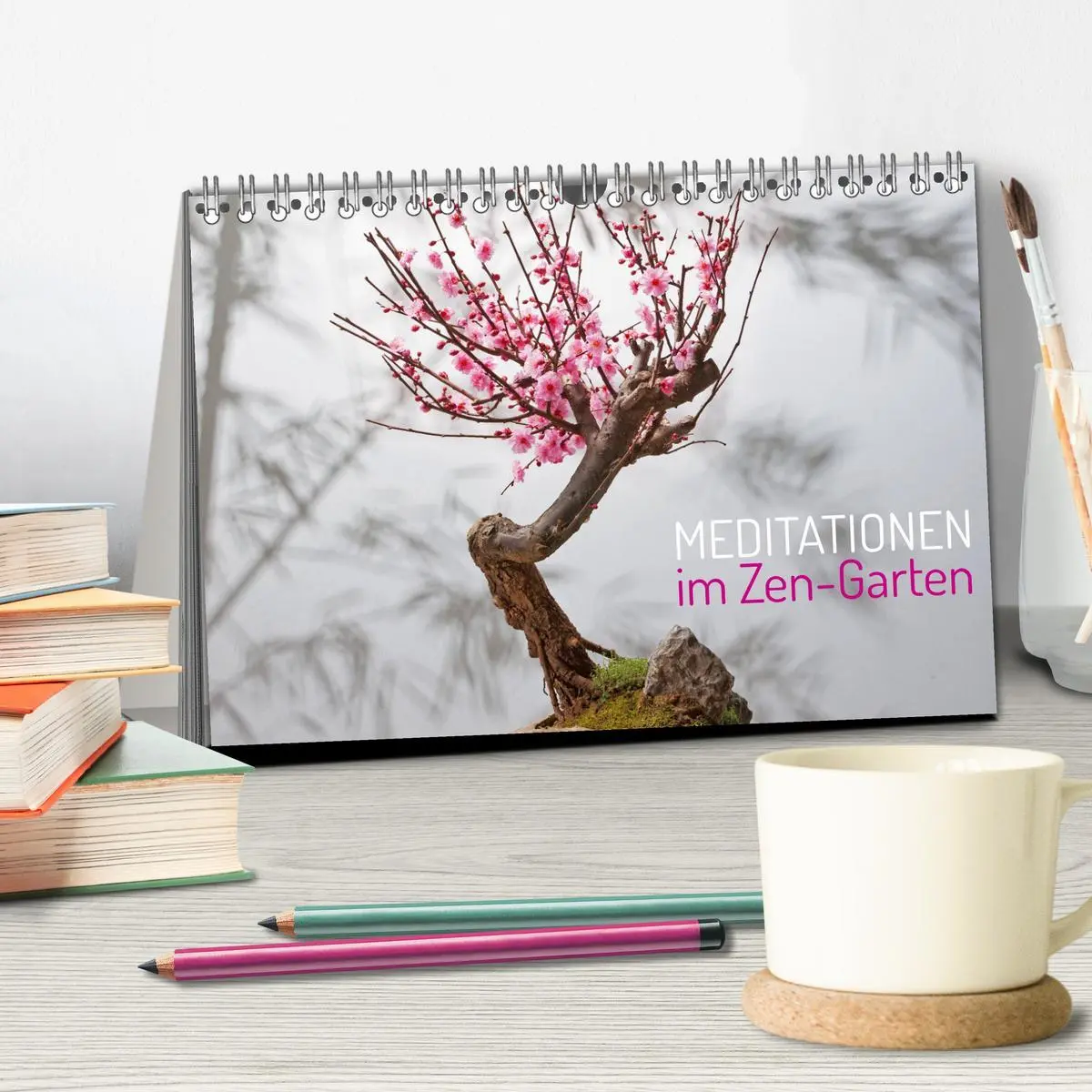 Bild: 9783516597646 | Meditationen im Zen-Garten (Tischkalender 2026 DIN A5 quer),...