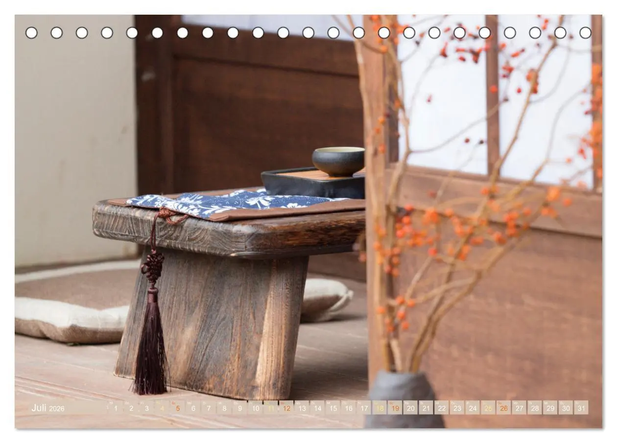 Bild: 9783516597646 | Meditationen im Zen-Garten (Tischkalender 2026 DIN A5 quer),...