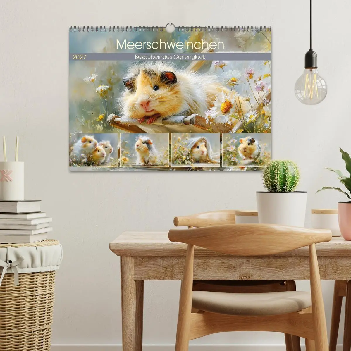 Bild: 9783516807646 | Meerschweinchen. Bezauberndes Gartenglück (Wandkalender 2027 DIN A3...