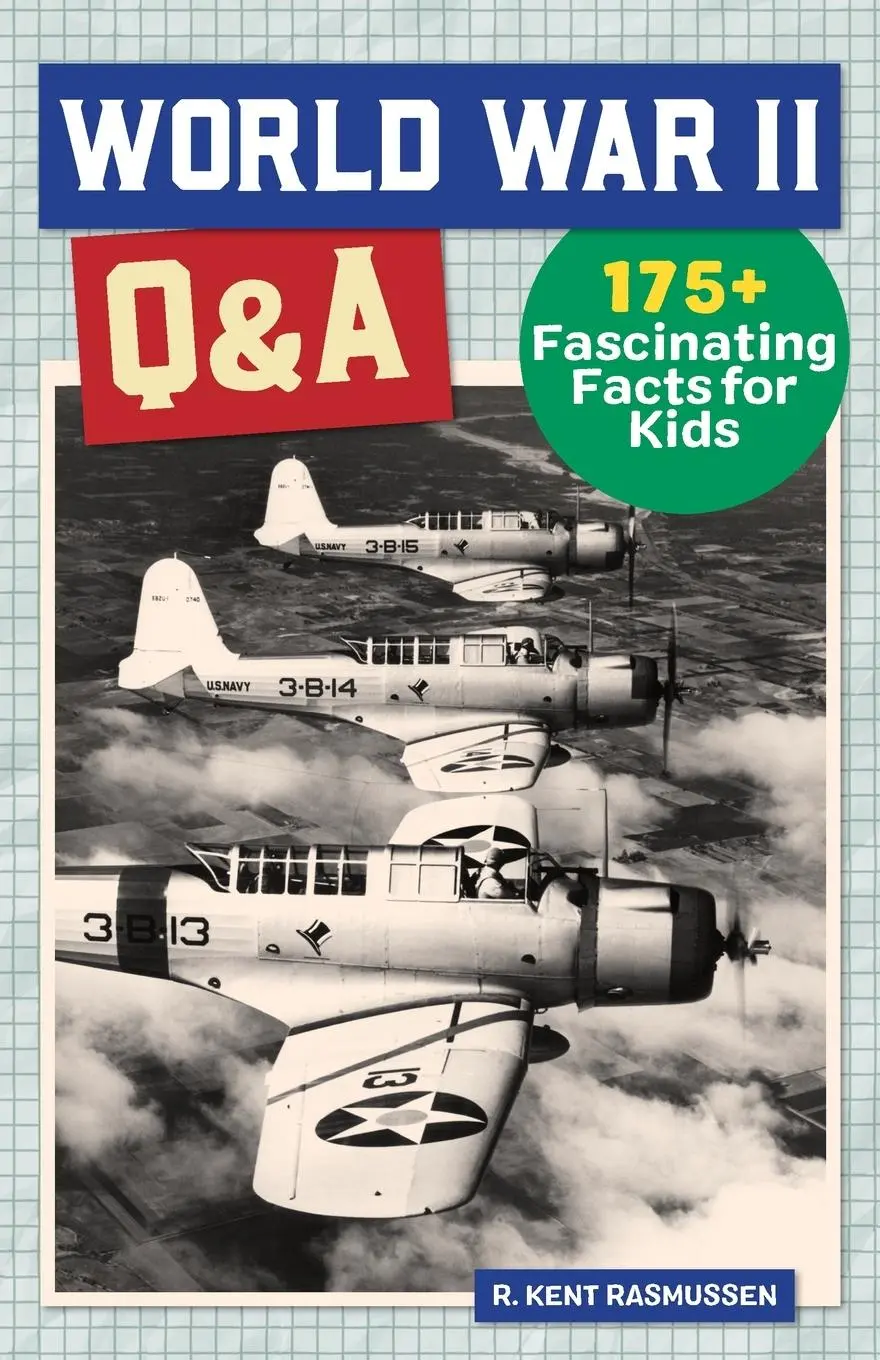 Cover: 9781648767746 | World War II Q&amp;A | 175+ Fascinating Facts for Kids | R. Kent Rasmussen