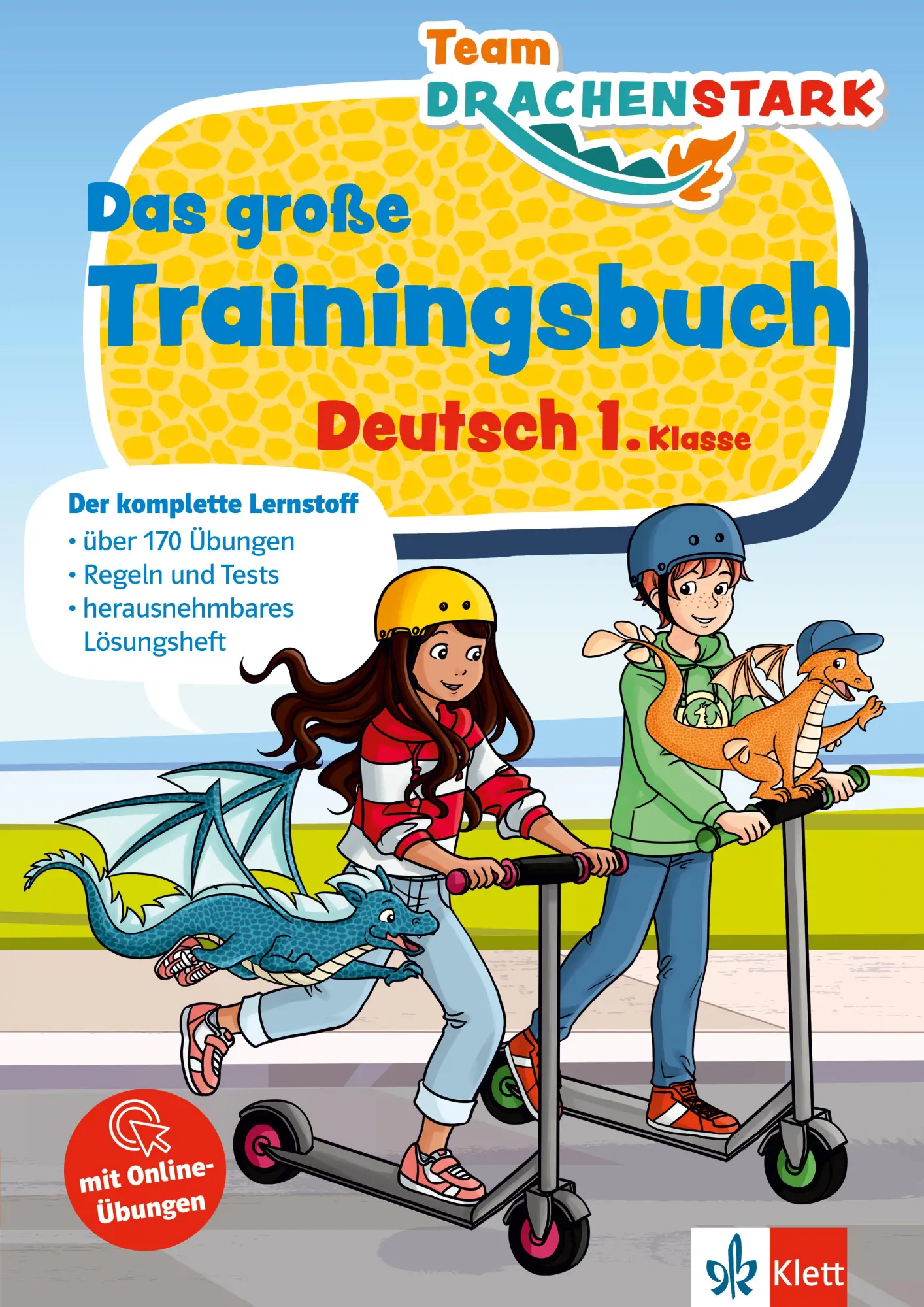 Cover: 9783129497746 | Klett Team Drachenstark: Das große Trainingsbuch Deutsch 1. Klasse
