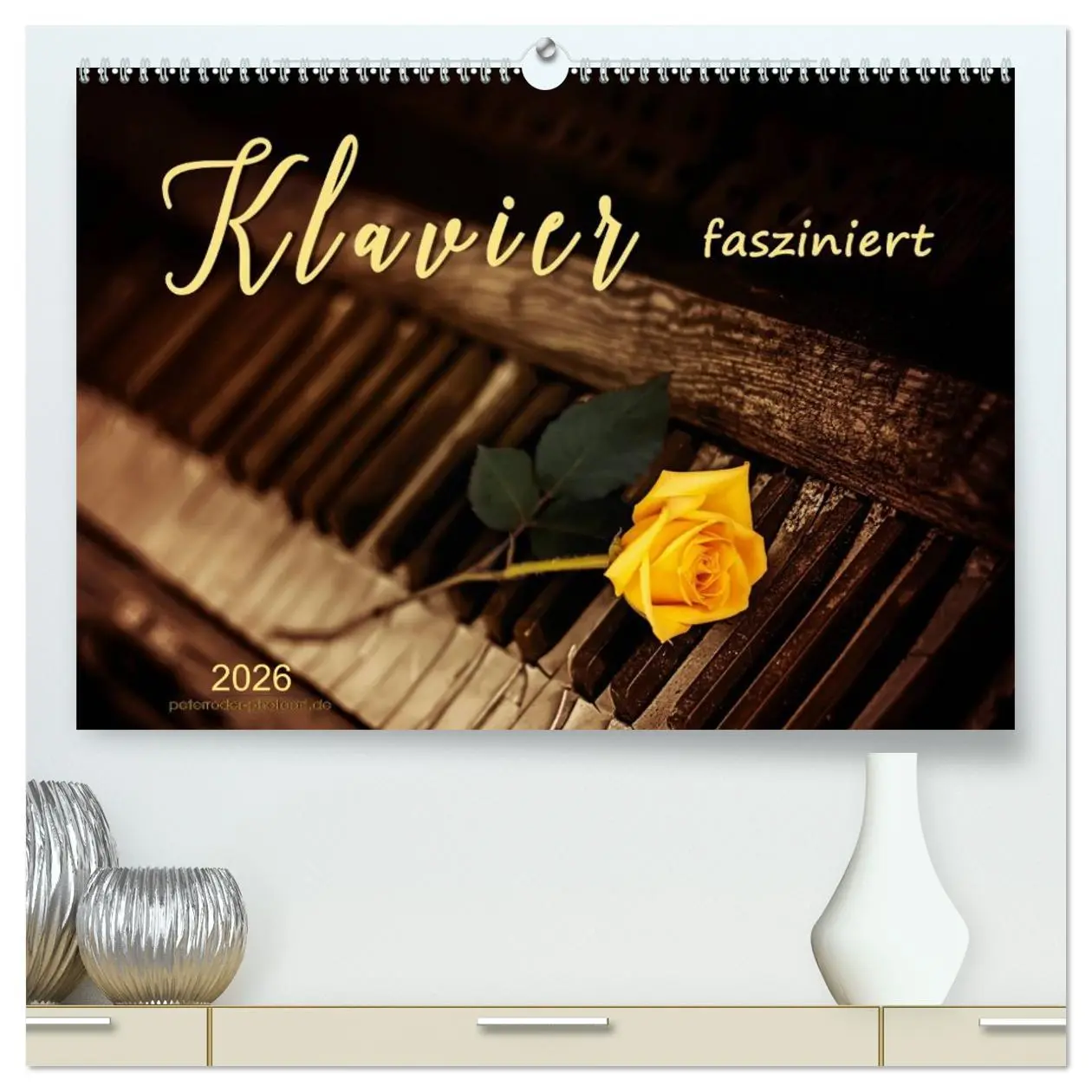 Cover: 9783457947746 | Klavier fasziniert (hochwertiger Premium Wandkalender 2026 DIN A2...