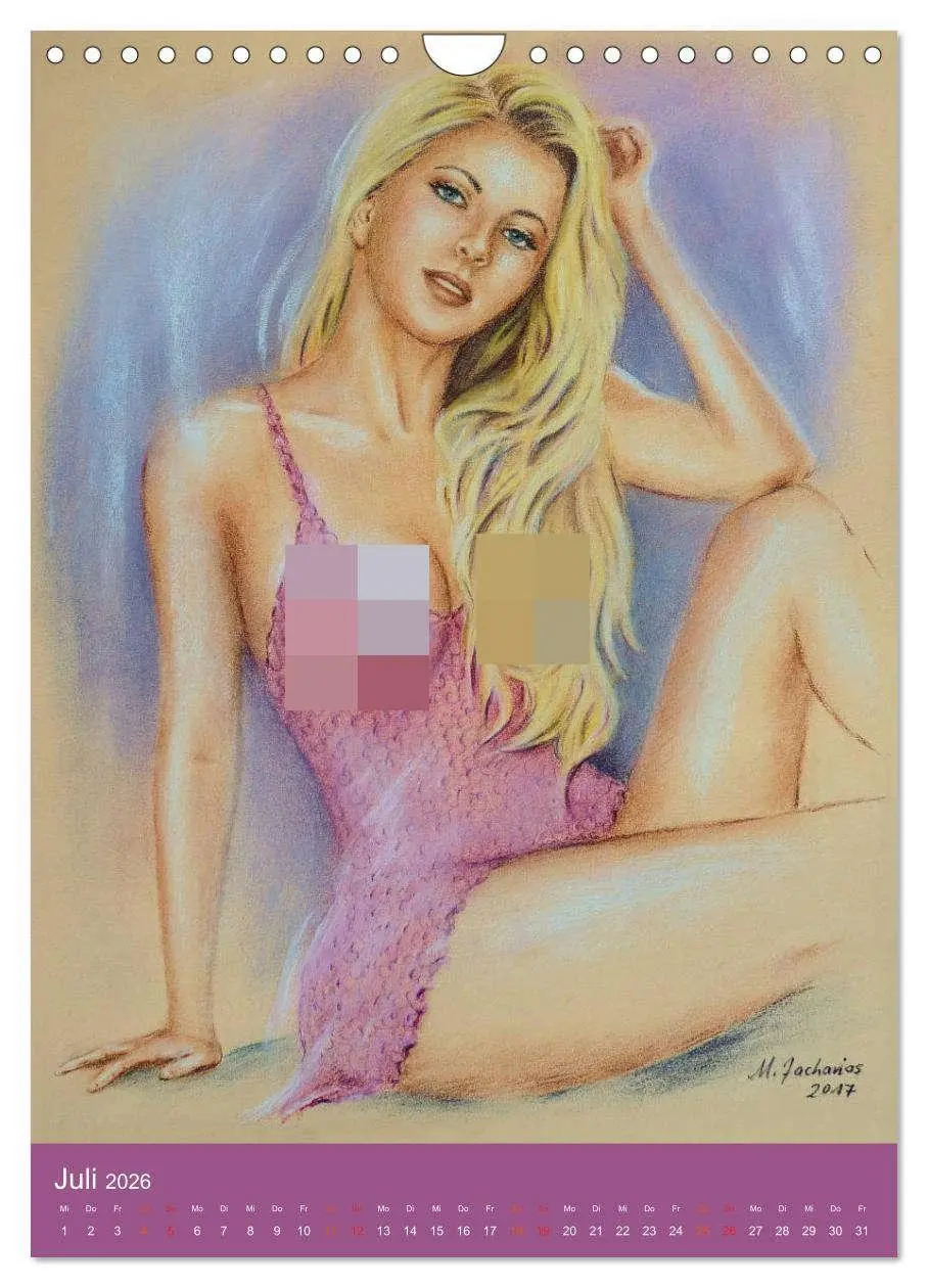 Bild: 9783516417746 | Erotische Gemälde und Zeichnungen (Wandkalender 2026 DIN A4 hoch),...