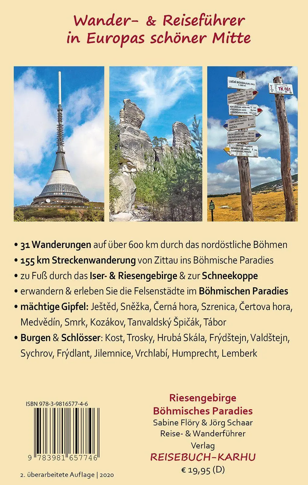 Bild: 9783981657746 | Riesengebirge - Böhmisches Paradies | Sabine Flöry (u. a.) | Buch