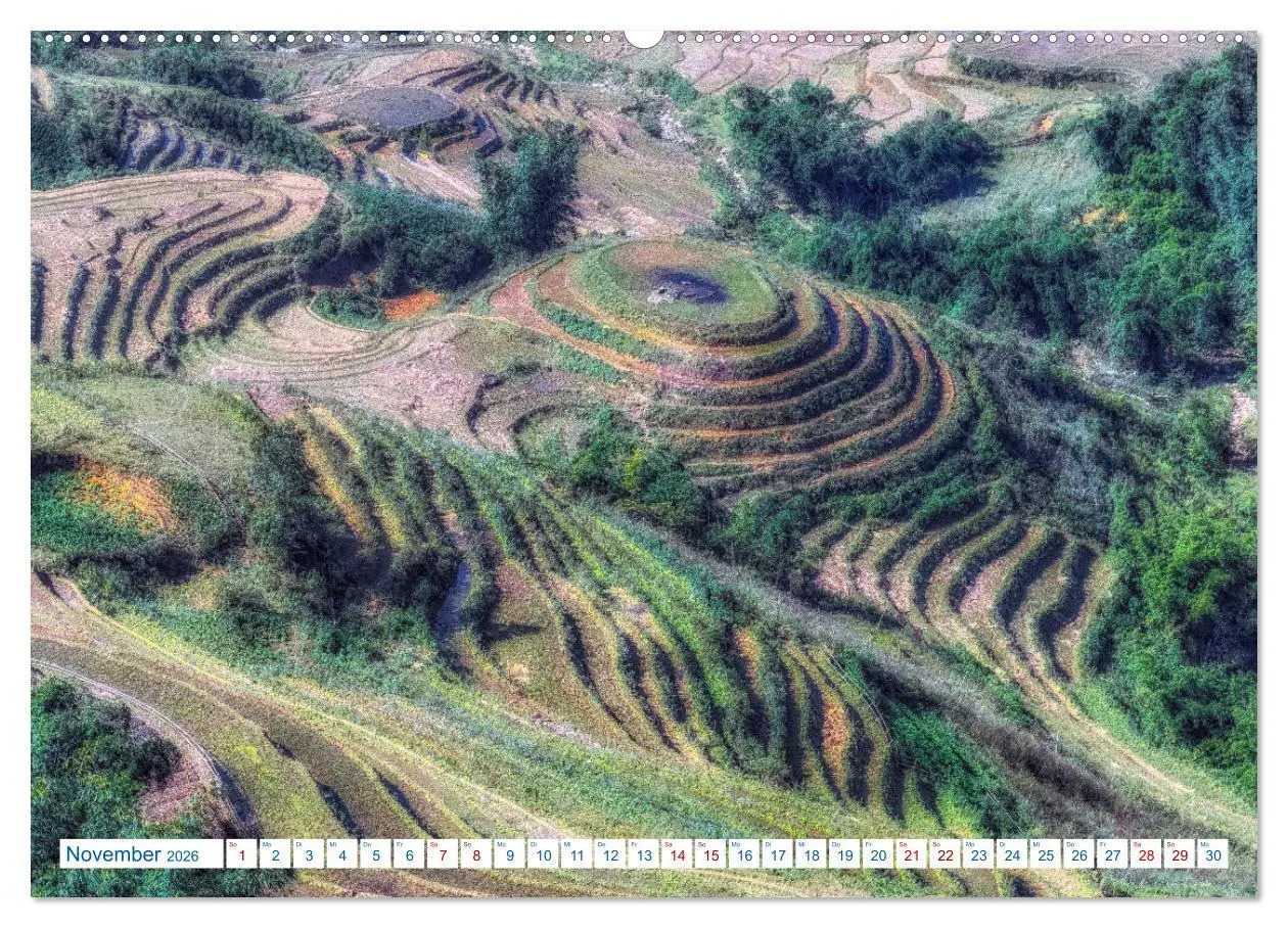 Bild: 9783457867846 | Asien Pur: Vietnam (Wandkalender 2026 DIN A2 quer), CALVENDO...