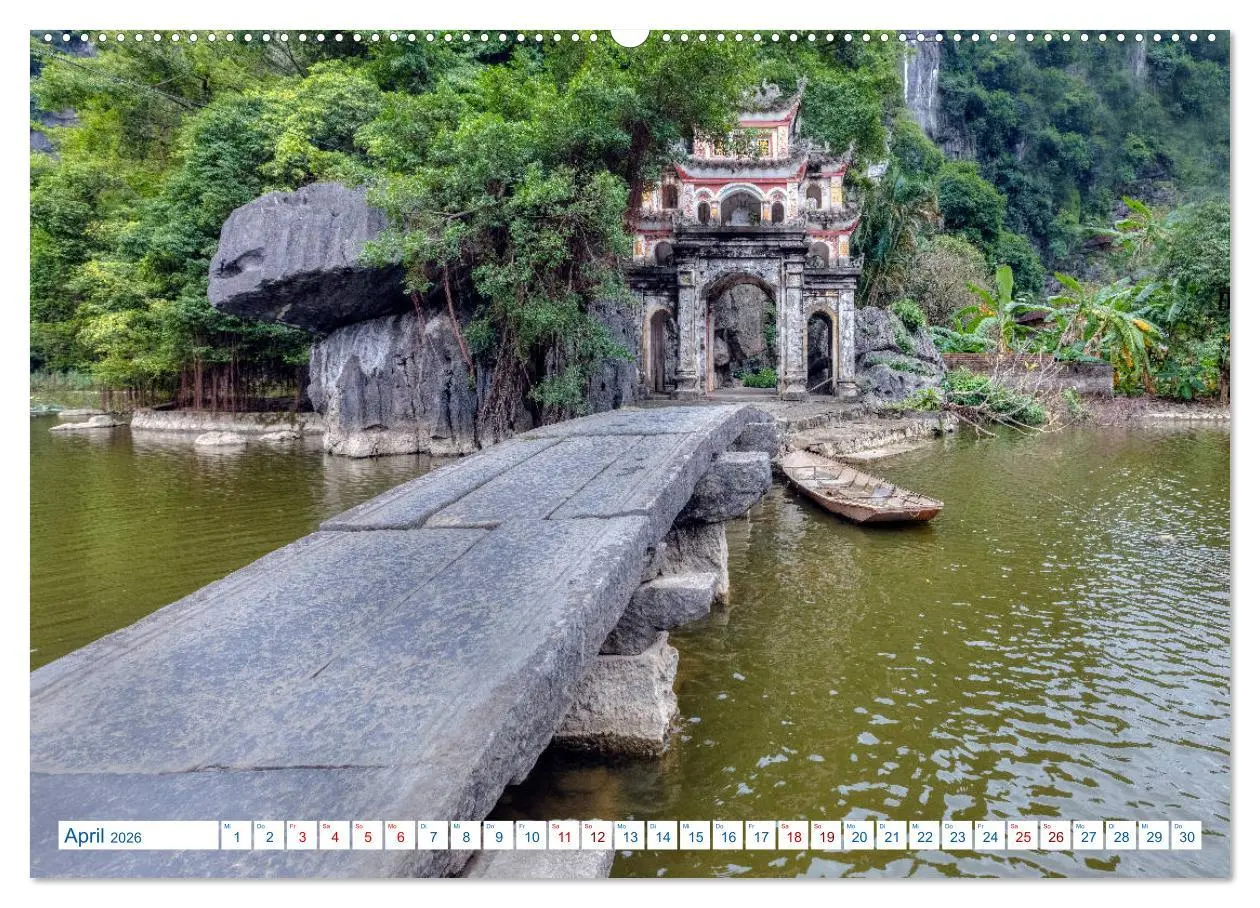 Bild: 9783457867846 | Asien Pur: Vietnam (Wandkalender 2026 DIN A2 quer), CALVENDO...