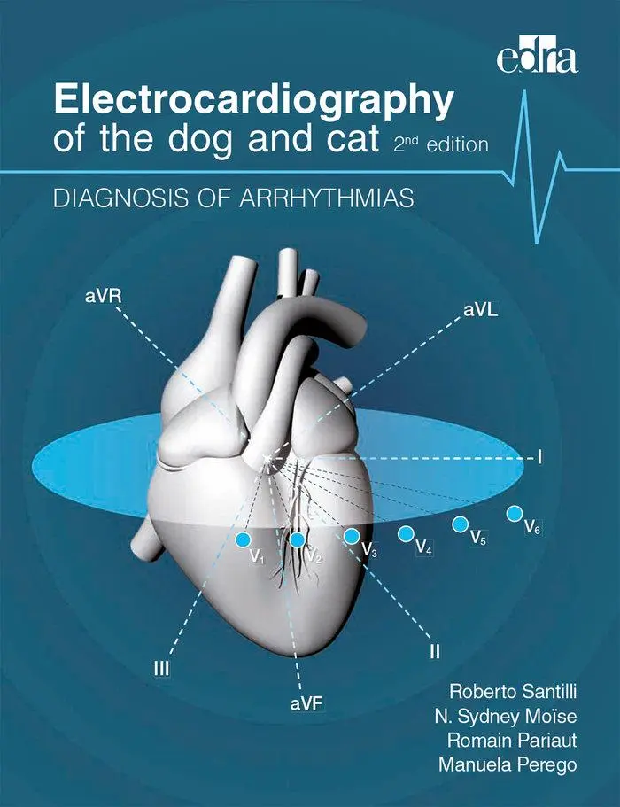Cover: 9788821447846 | Electrocardiography of the Dog and Cat. Diagnosis of Arrhythmias....
