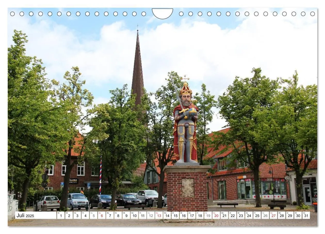 Bild: 9783435697946 | Wedel - Ein Spaziergang (Wandkalender 2025 DIN A4 quer), CALVENDO...