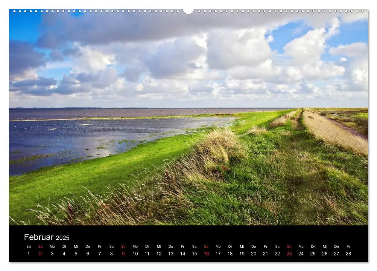 Bild: 9783435767946 | Dänemarks Nordseeküste (Wandkalender 2025 DIN A2 quer), CALVENDO...